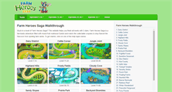 Desktop Screenshot of farmheroescheat.com
